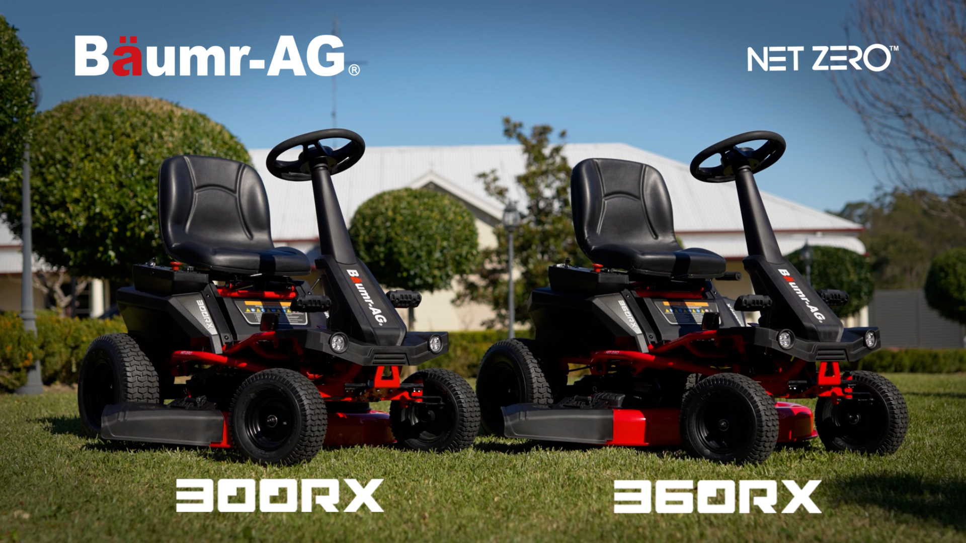 Baumr-AG ride-on mower